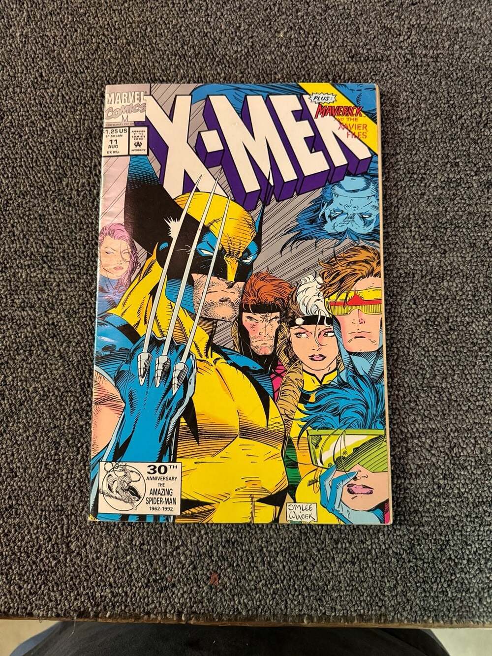 X-Men #11 Marvel Comics August 1992 Jim Lee Wolverine Cover